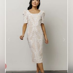 Odessa Sequin Midi Dress (L)